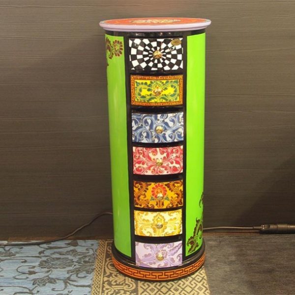 Commode cylindrique Tom's Drag