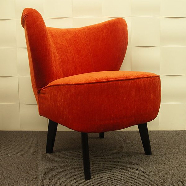 Fauteuil vintage Lili Orange