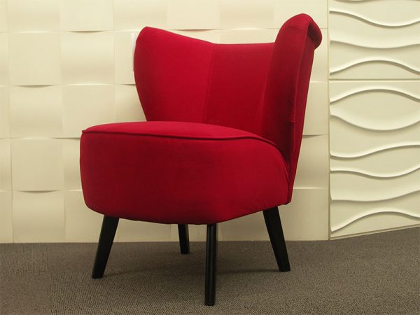 Fauteuil vintage Lili Rouge