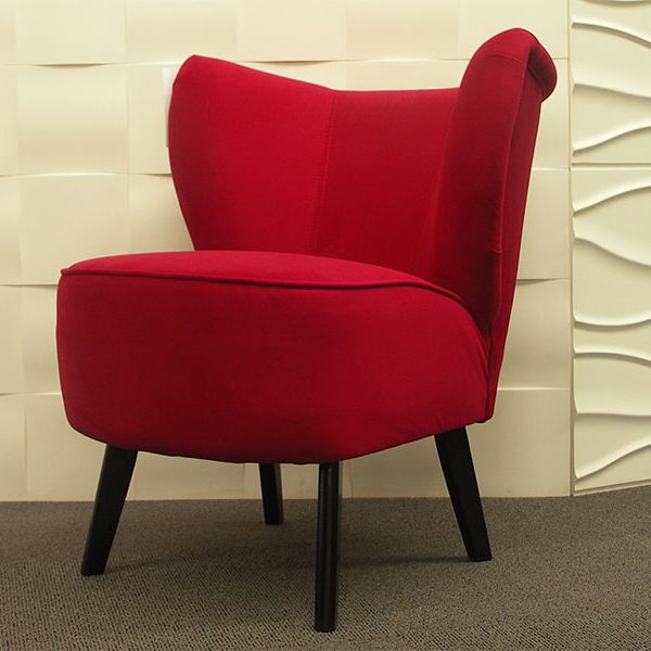 Fauteuil vintage Lili Rouge