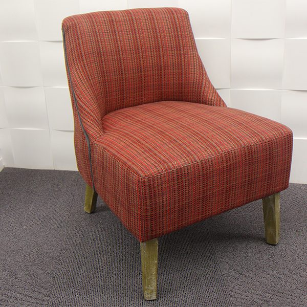 fauteuil Hanjel rouge