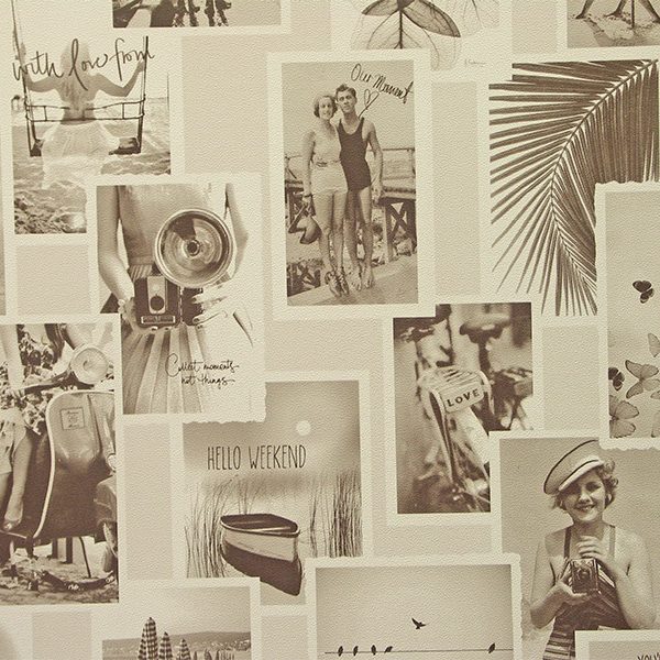 Papier peint galerie photo collage Montecolino