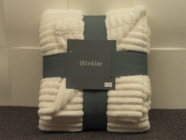 Plaid Minos Winkler Ivoire