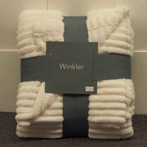 Plaid Minos Winkler Ivoire
