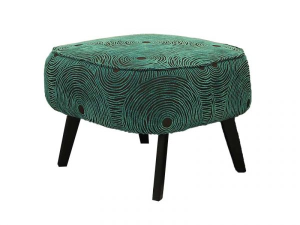 Pouf Lili turquoise