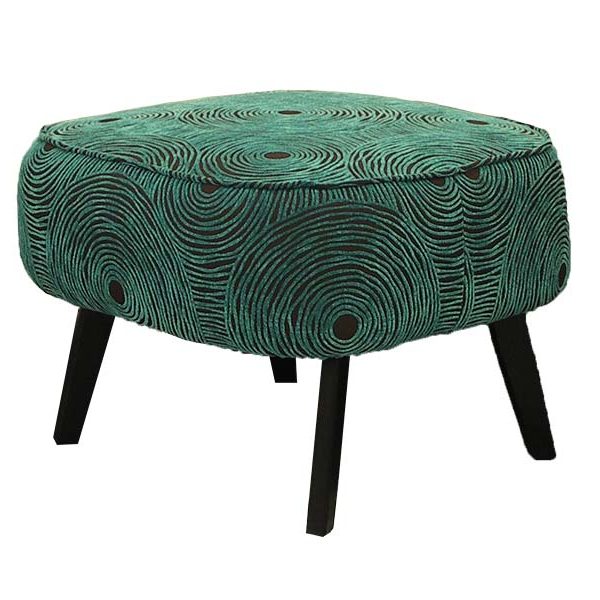 Pouf Lili turquoise