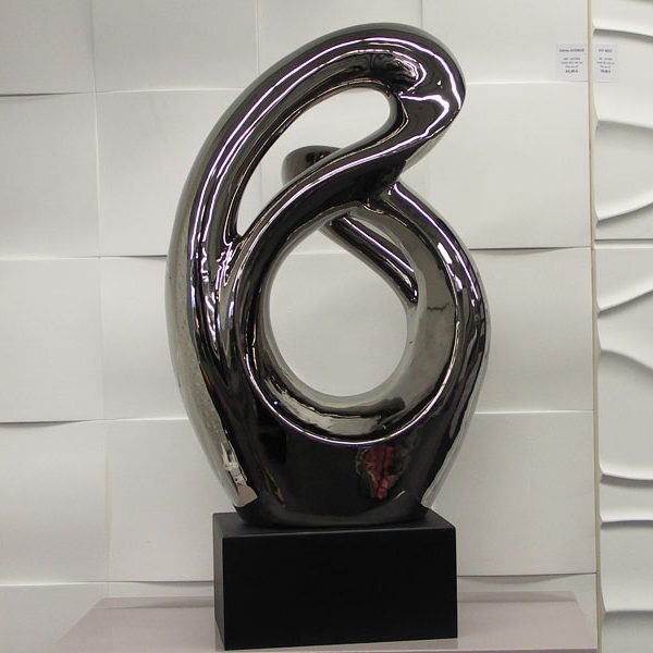 Sculpture Argent Déco Cadr'Aven