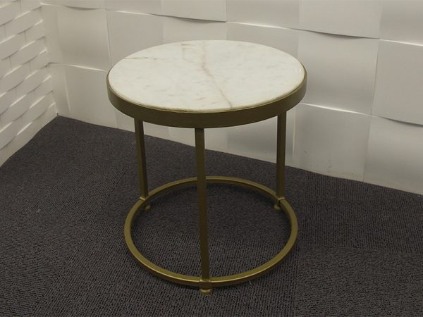 Table gigogne contemporaine en marbre Richmond
