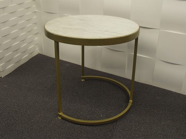 Table gigogne contemporaine en marbre Richmond