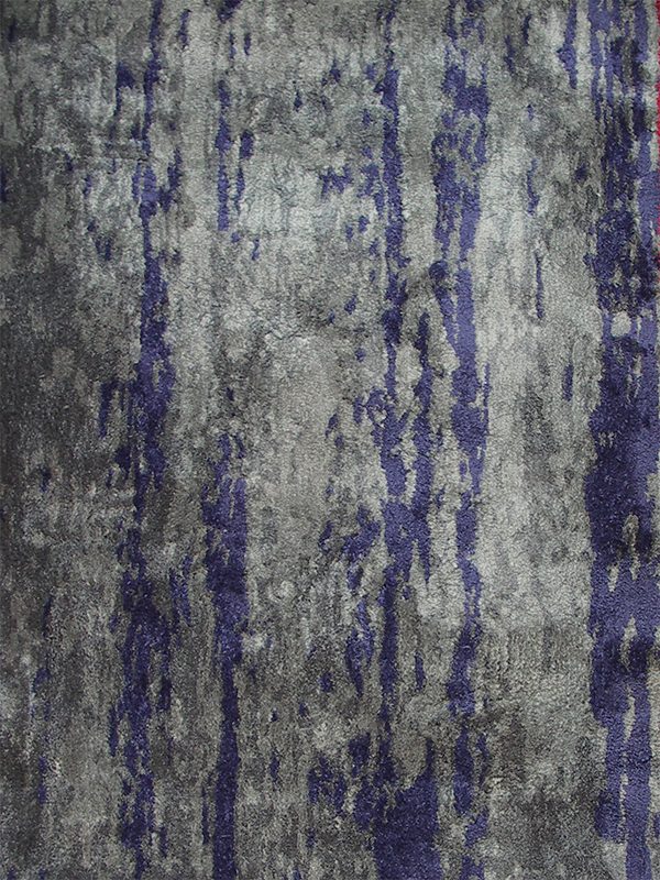 Tapis Astra bleu et gris