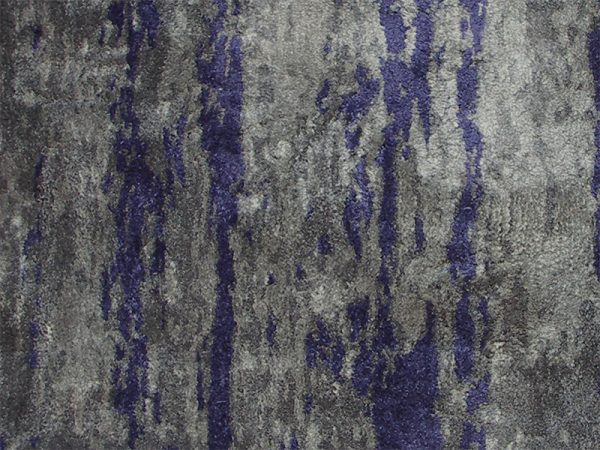 Tapis Astra bleu et gris