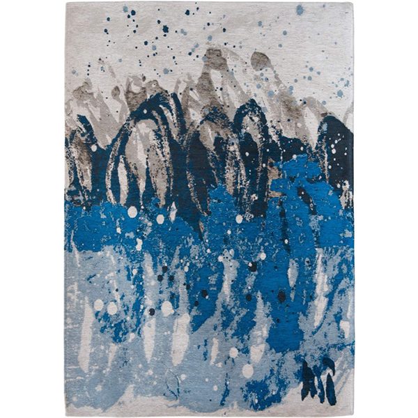 Tapis Atlantic Louis De Poortere blue waves