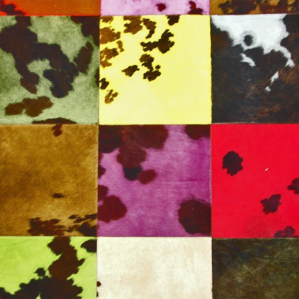 Tapis Tergus Patchwork peau de vache