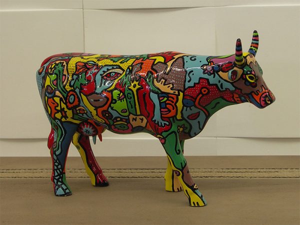 Vache CowParade Moo York Celebration