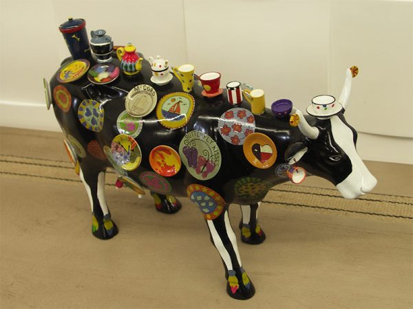 Vache CowParade The Moo Potter Grand modèle