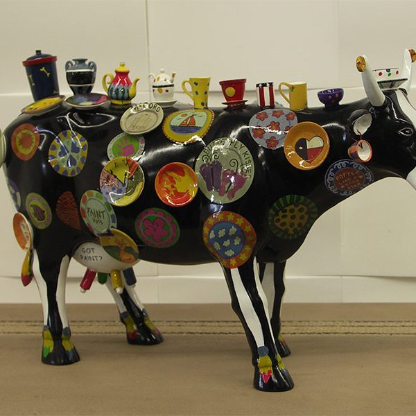 Vache CowParade The Moo Potter Grand modèle