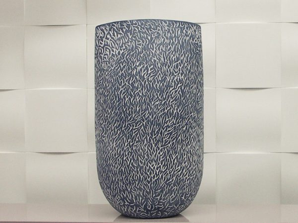 vase bleu