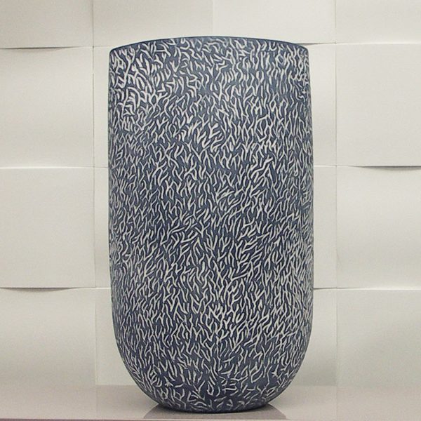 vase bleu